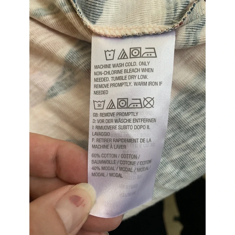 LOGO Lori Goldstein Womens Cardigan‎ 2X Camo Camping Lounge Slouchy Fall Comfy